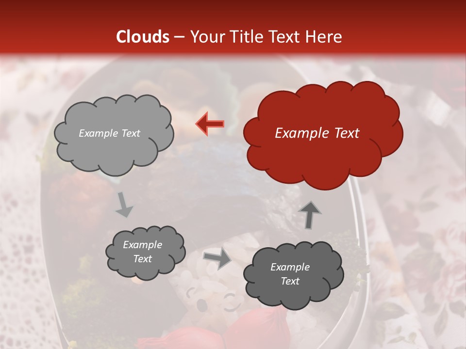 Vegetable Traditional Container PowerPoint Template