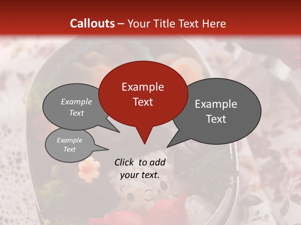 Vegetable Traditional Container PowerPoint Template