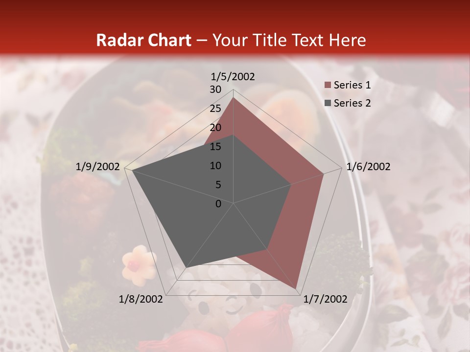 Vegetable Traditional Container PowerPoint Template
