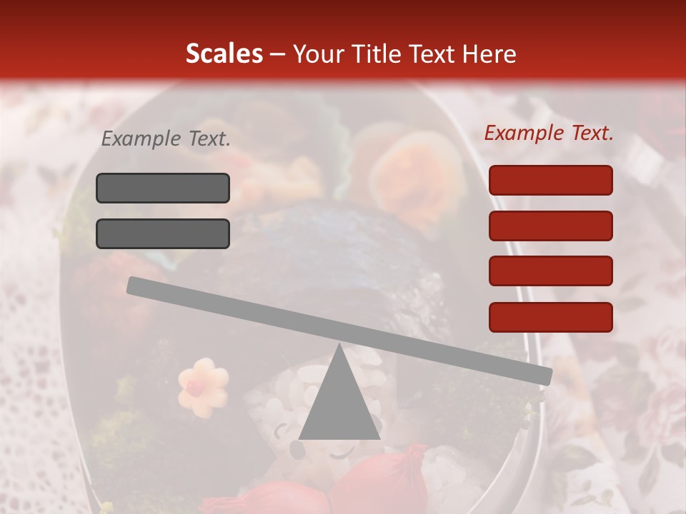 Vegetable Traditional Container PowerPoint Template