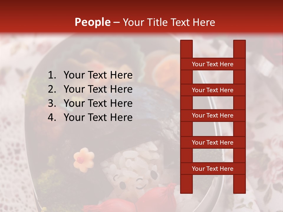 Vegetable Traditional Container PowerPoint Template