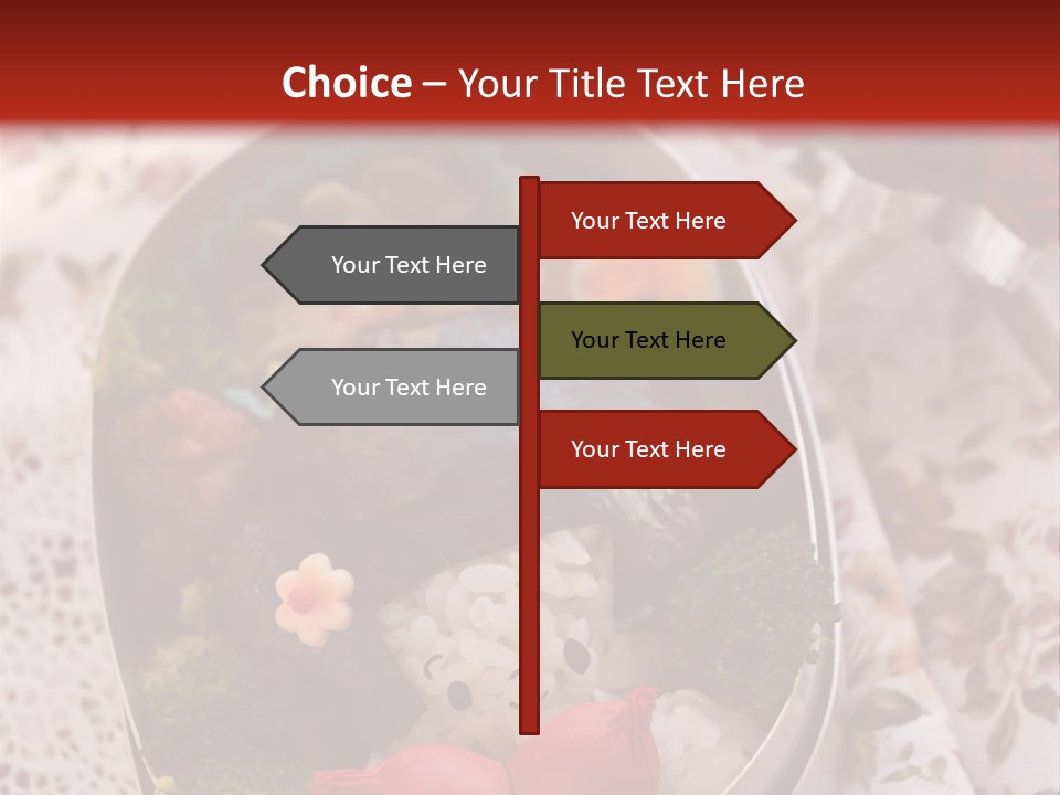 Vegetable Traditional Container PowerPoint Template