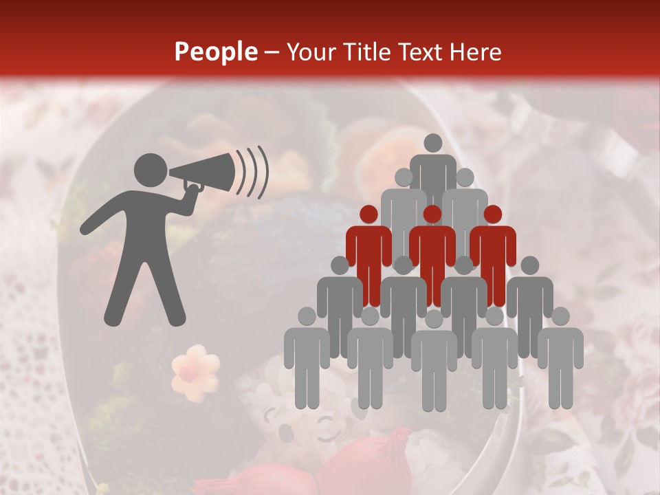 Vegetable Traditional Container PowerPoint Template