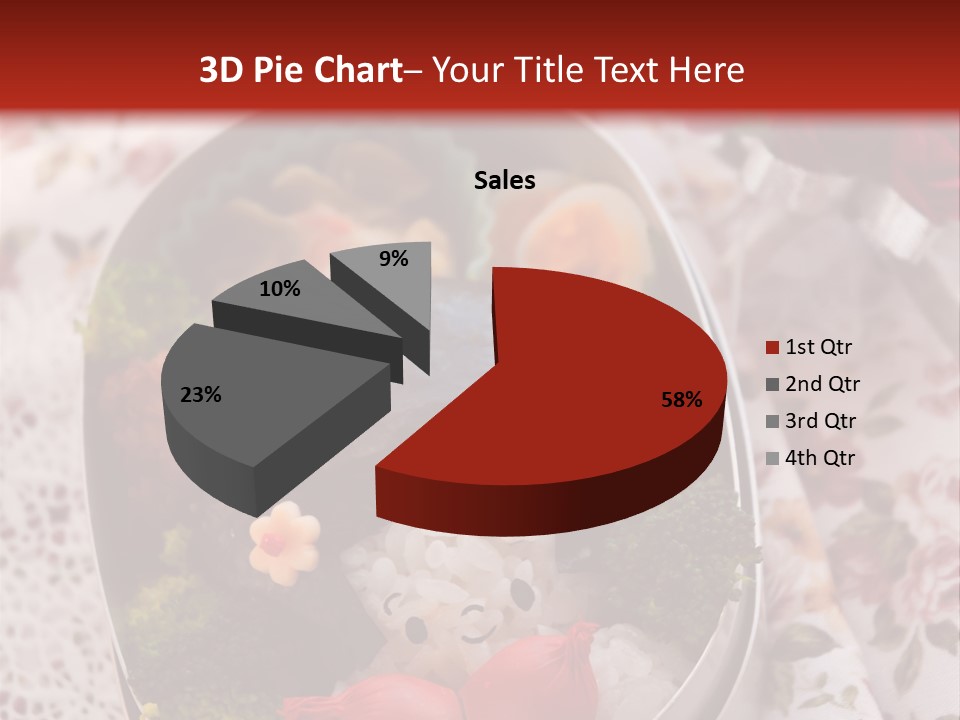 Vegetable Traditional Container PowerPoint Template