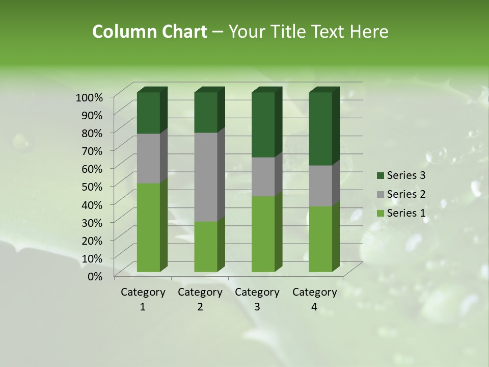 Health Leaf Treatment PowerPoint Template