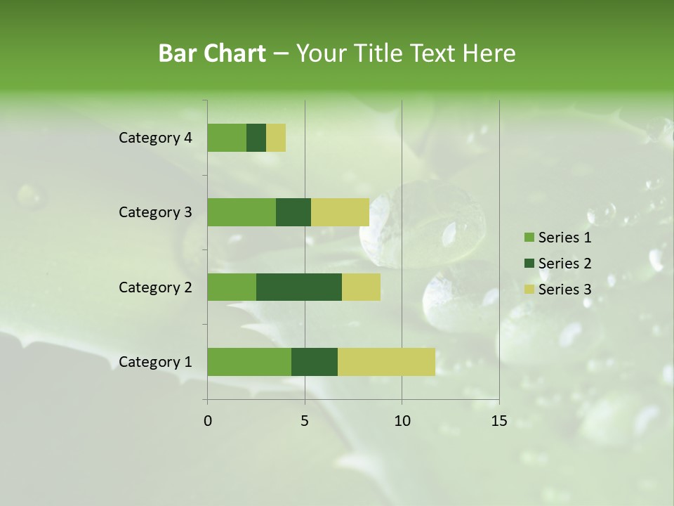 Health Leaf Treatment PowerPoint Template