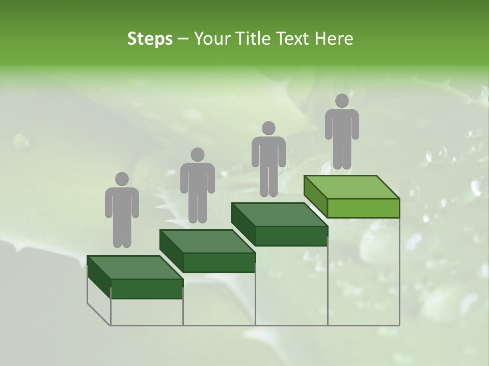 Health Leaf Treatment PowerPoint Template