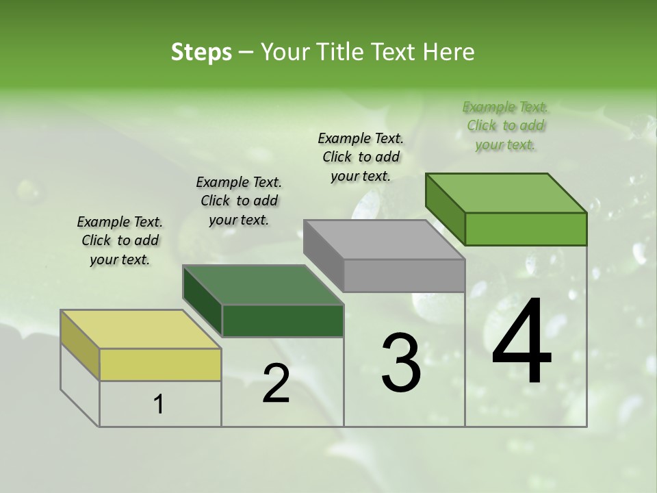 Health Leaf Treatment PowerPoint Template