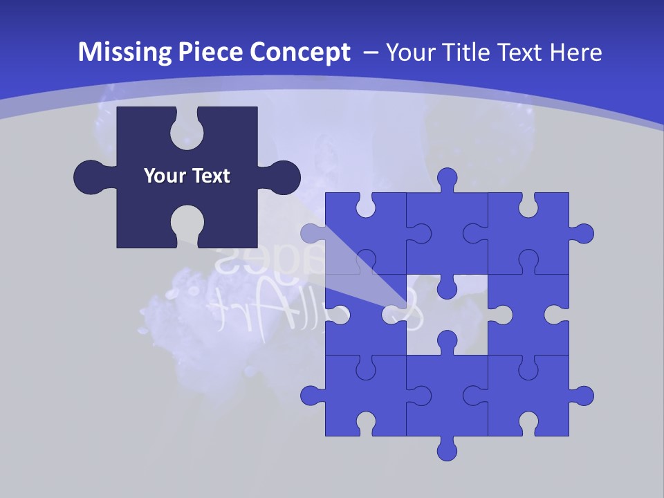 Large Sea Portuguese PowerPoint Template