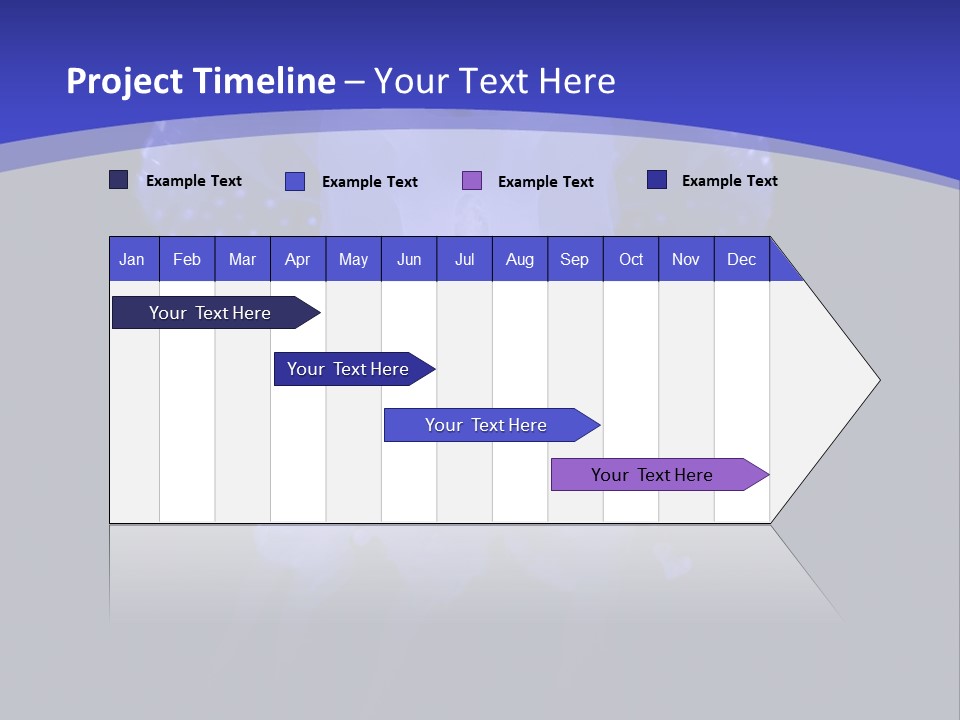 Large Sea Portuguese PowerPoint Template