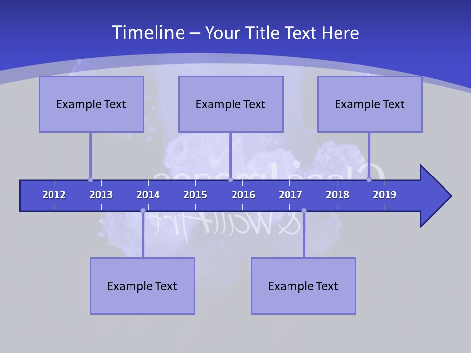 Large Sea Portuguese PowerPoint Template