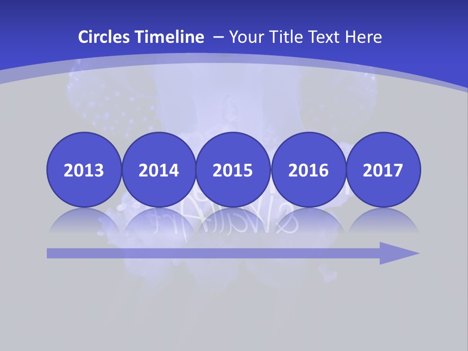 Large Sea Portuguese PowerPoint Template