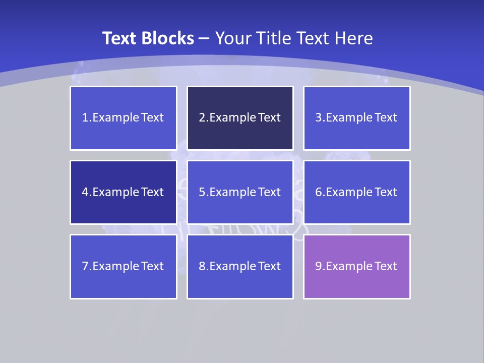 Large Sea Portuguese PowerPoint Template