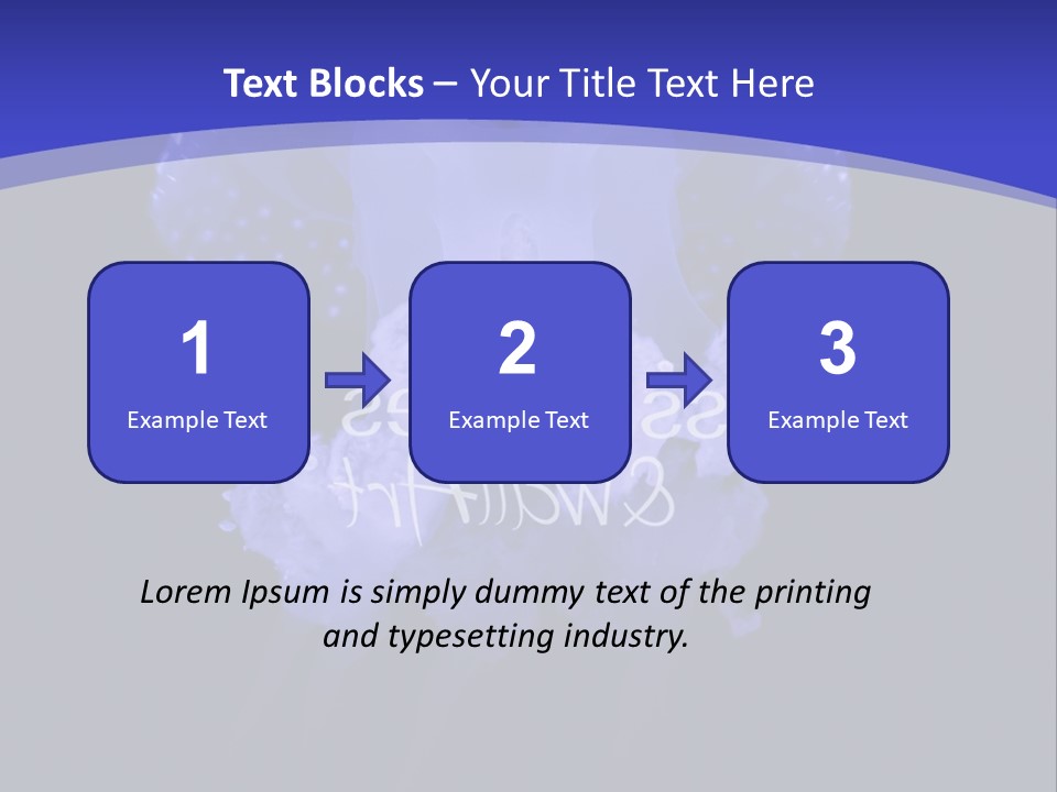 Large Sea Portuguese PowerPoint Template