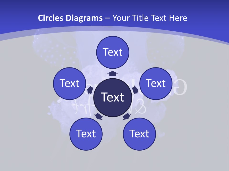 Large Sea Portuguese PowerPoint Template