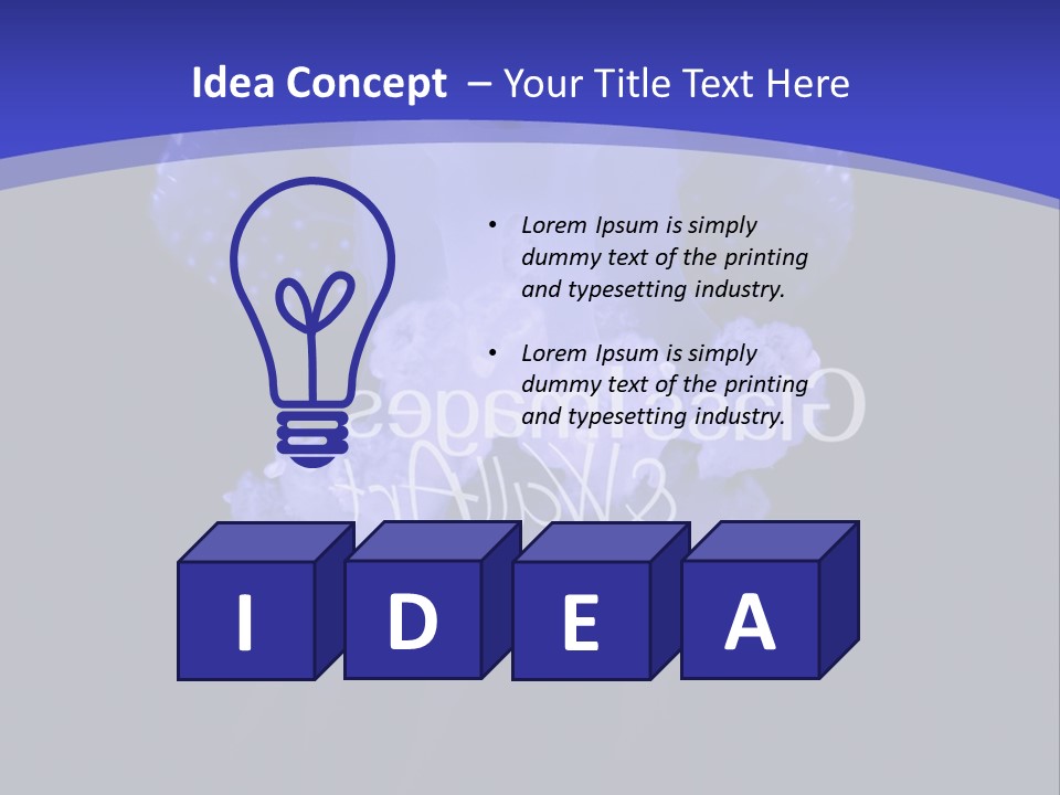 Large Sea Portuguese PowerPoint Template