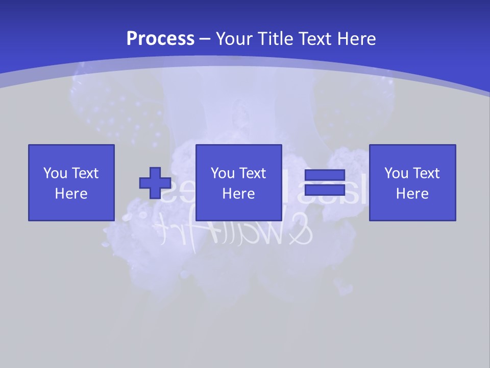 Large Sea Portuguese PowerPoint Template