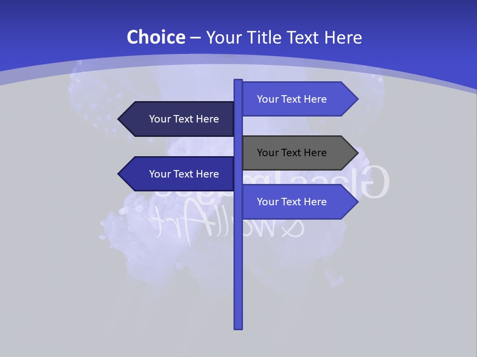 Large Sea Portuguese PowerPoint Template