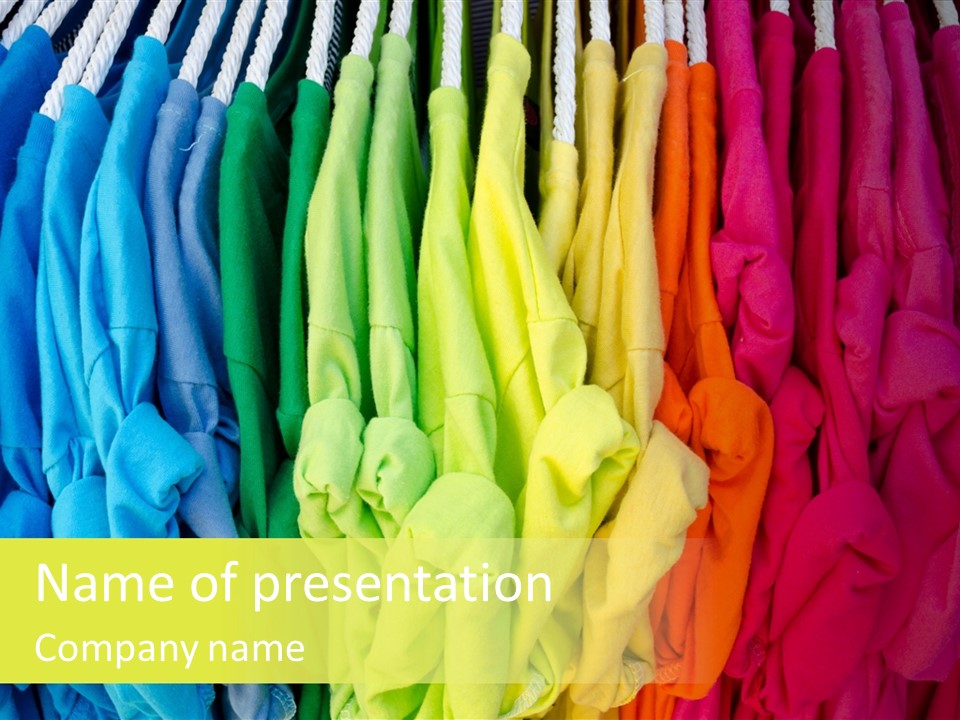 Wardrobe Shirt Wear PowerPoint Template