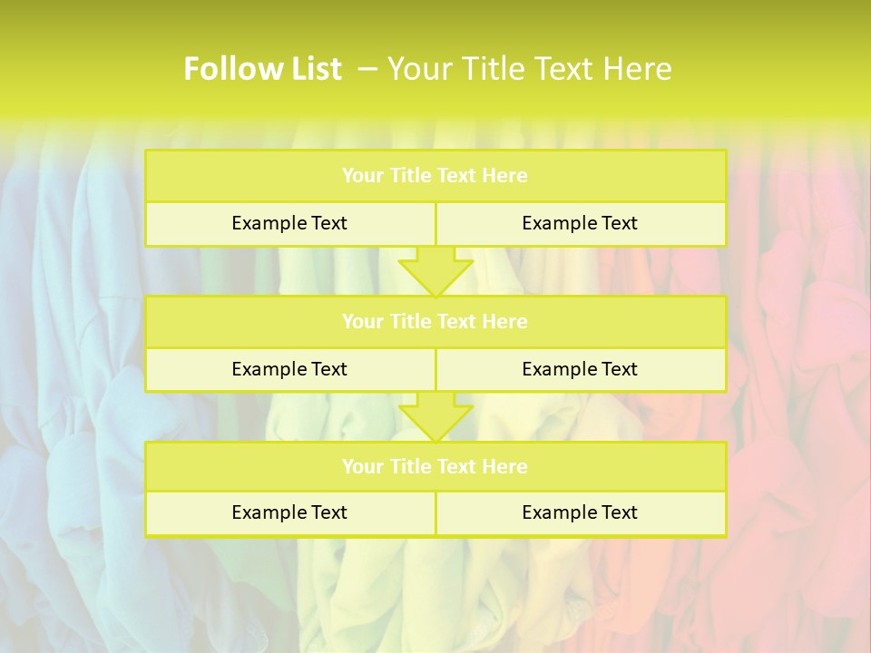Wardrobe Shirt Wear PowerPoint Template