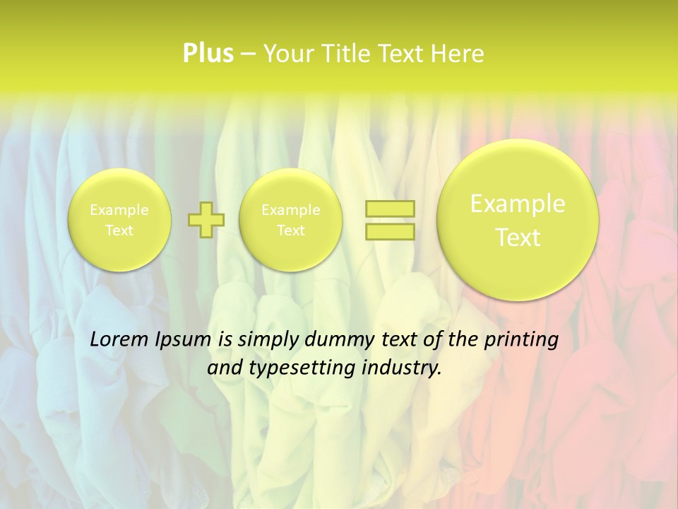 Wardrobe Shirt Wear PowerPoint Template