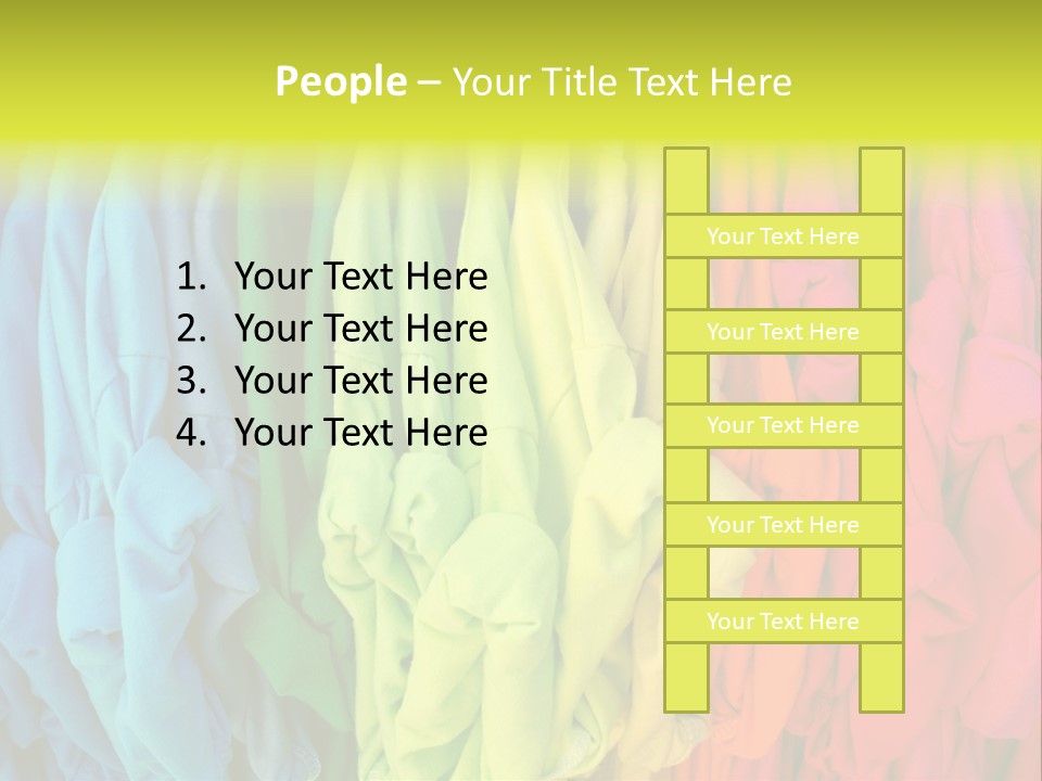 Wardrobe Shirt Wear PowerPoint Template