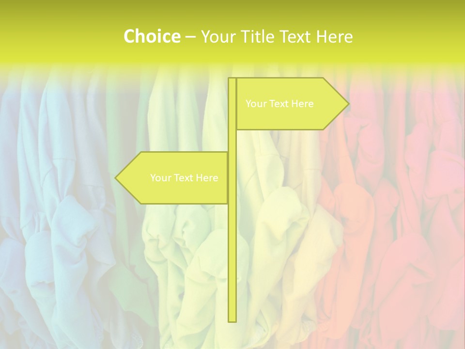 Wardrobe Shirt Wear PowerPoint Template