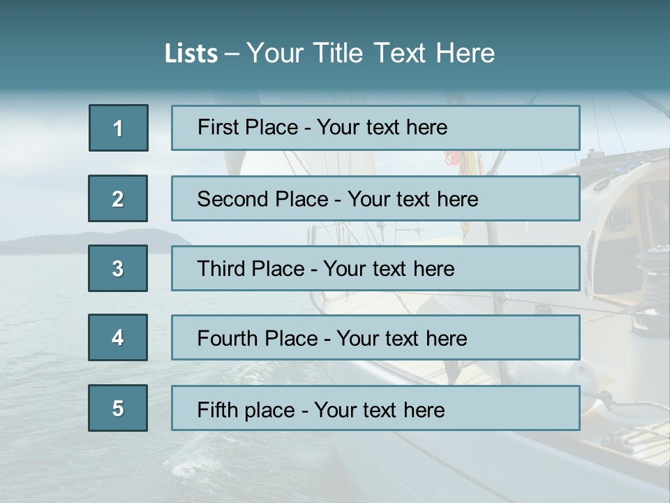 Rock Nature Water PowerPoint Template