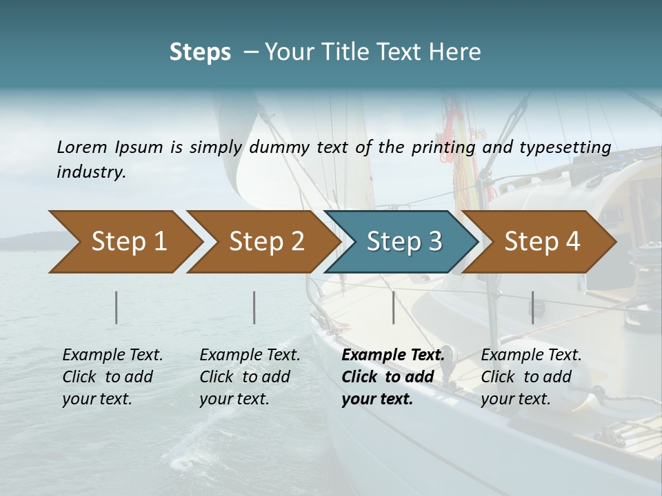 Rock Nature Water PowerPoint Template