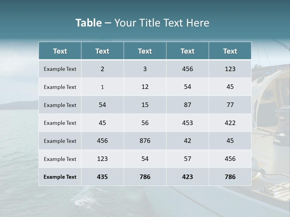 Rock Nature Water PowerPoint Template