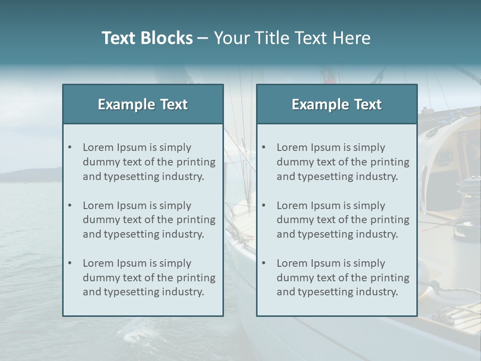 Rock Nature Water PowerPoint Template
