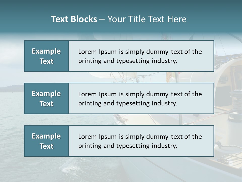 Rock Nature Water PowerPoint Template