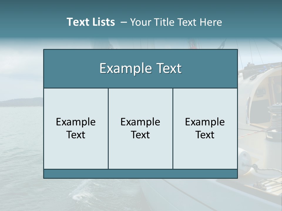 Rock Nature Water PowerPoint Template