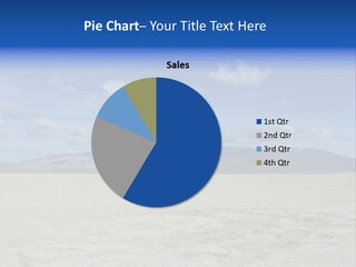 United States Lonely Southwest PowerPoint Template