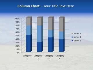 United States Lonely Southwest PowerPoint Template