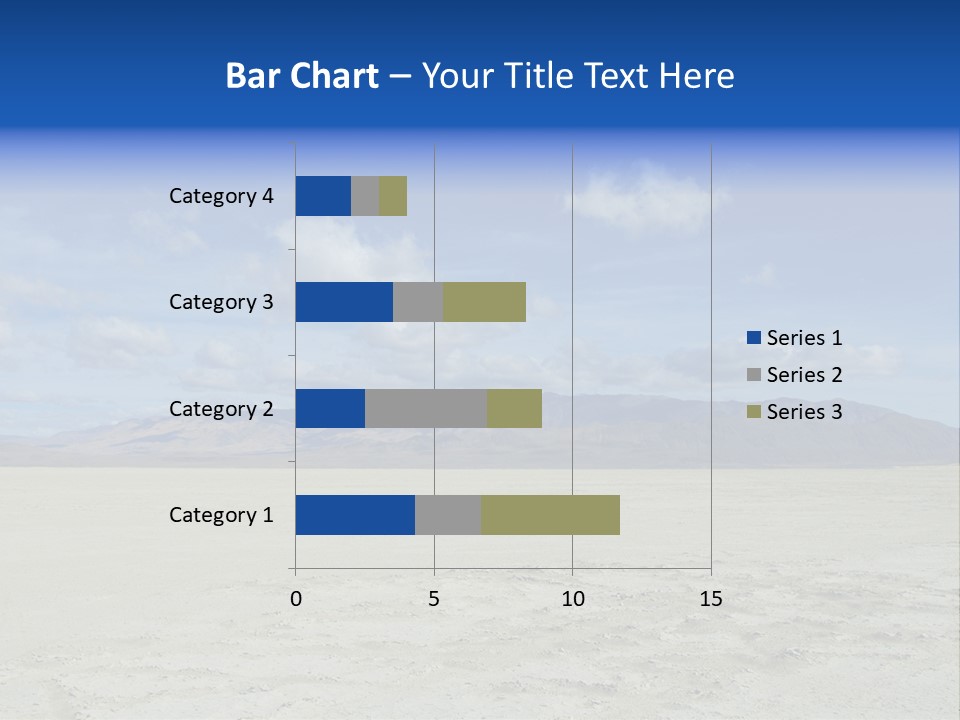 United States Lonely Southwest PowerPoint Template