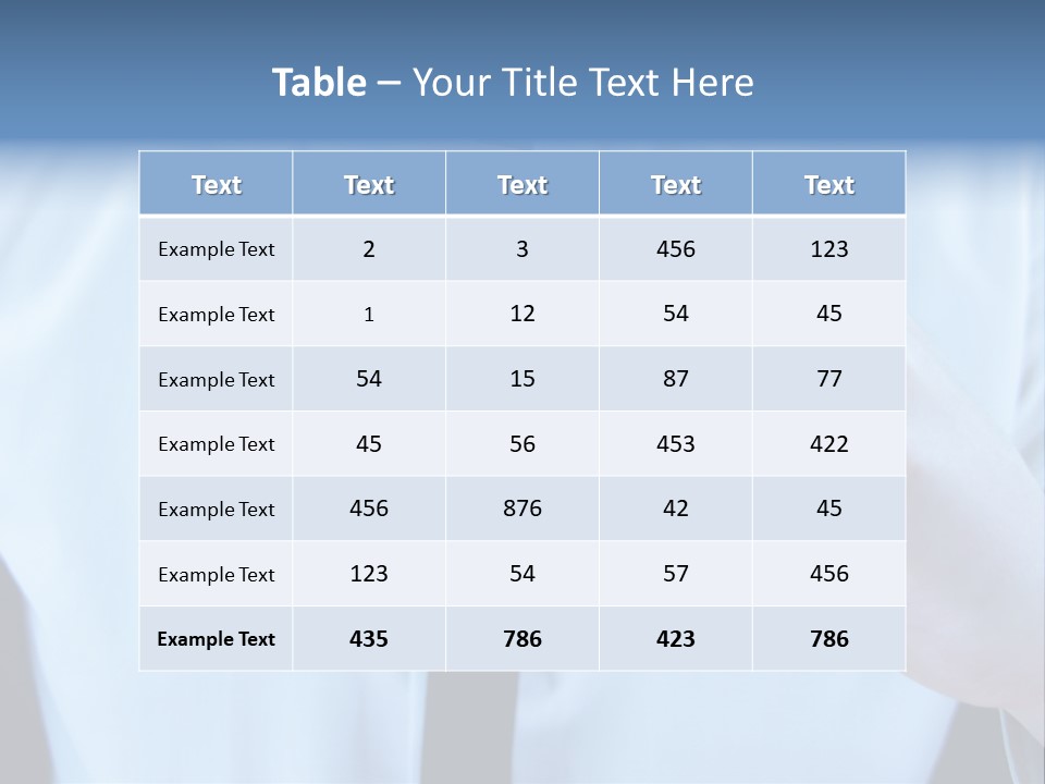 Show Identity Success PowerPoint Template