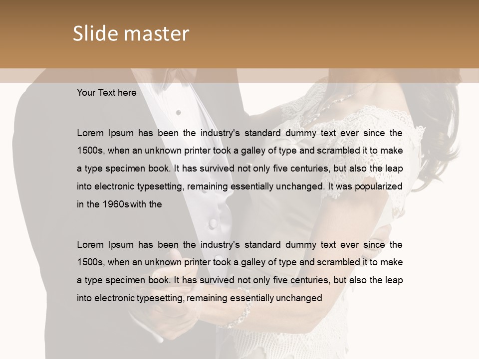 Partner Together Couple PowerPoint Template