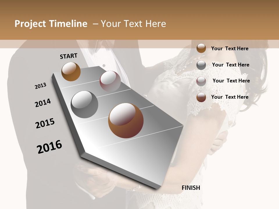 Partner Together Couple PowerPoint Template