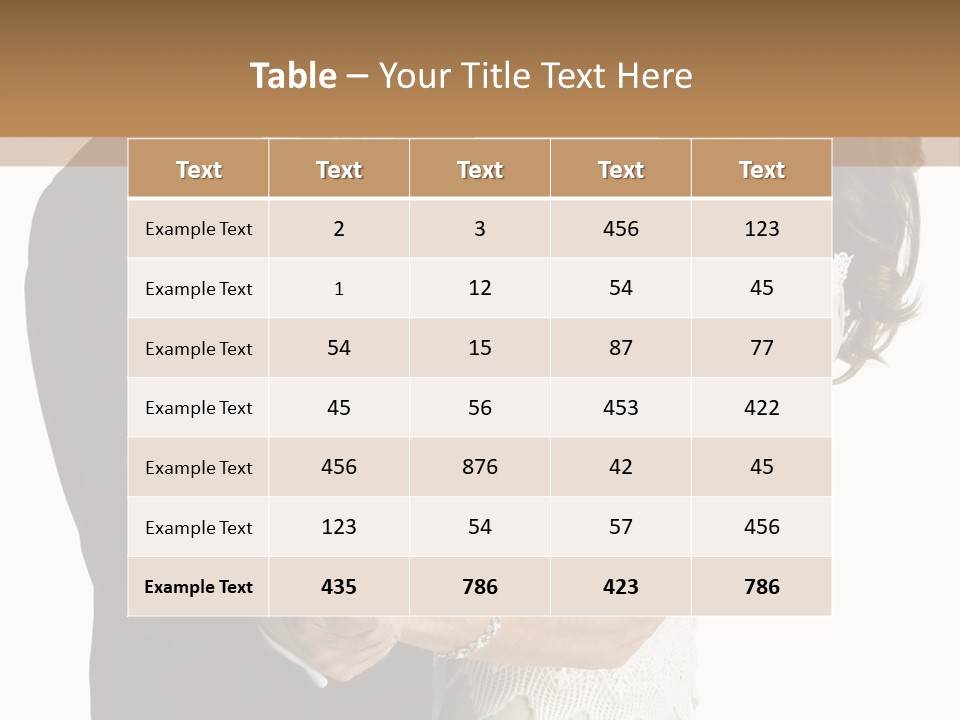 Partner Together Couple PowerPoint Template