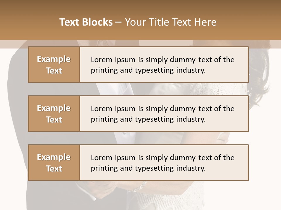 Partner Together Couple PowerPoint Template