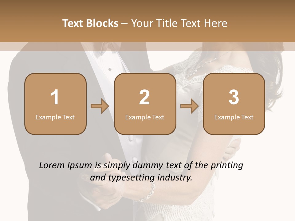Partner Together Couple PowerPoint Template