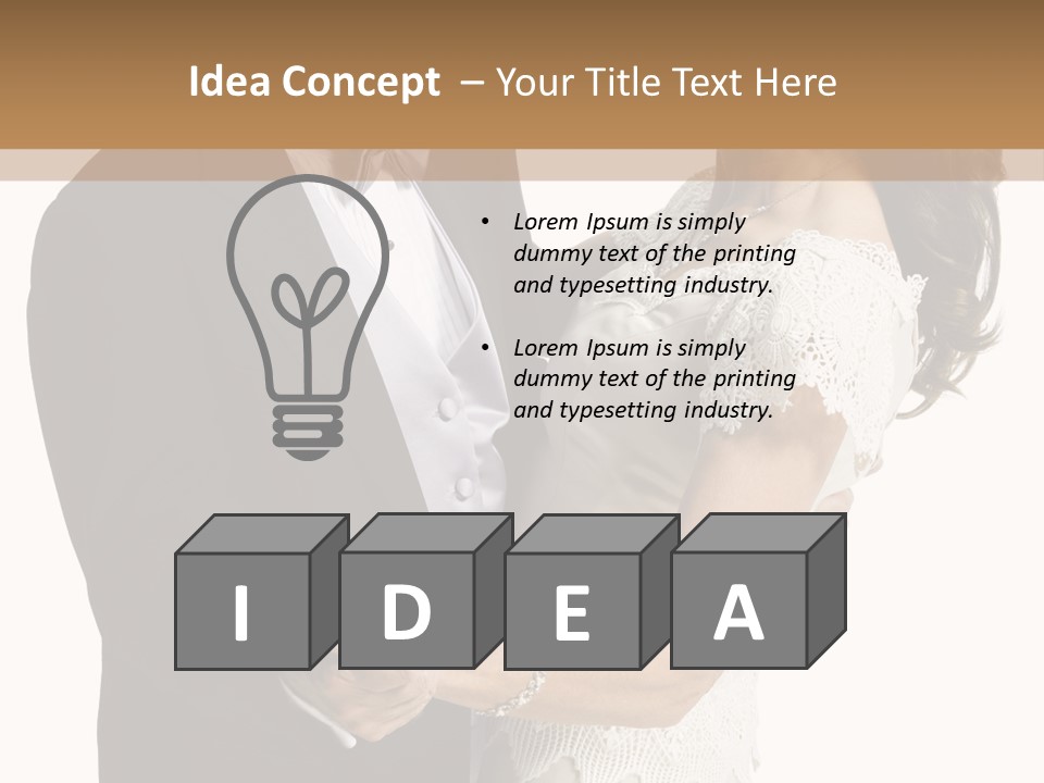 Partner Together Couple PowerPoint Template