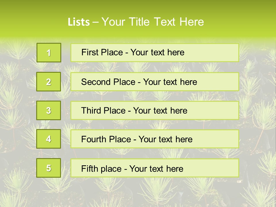 Life Development Gain PowerPoint Template