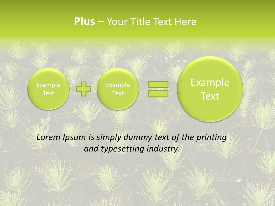 Life Development Gain PowerPoint Template