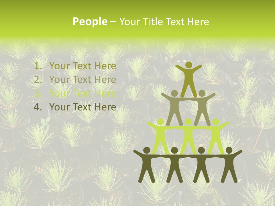 Life Development Gain PowerPoint Template