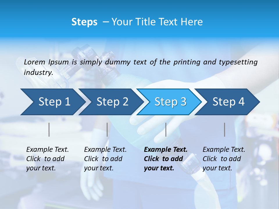 Procedure Science Hospital PowerPoint Template