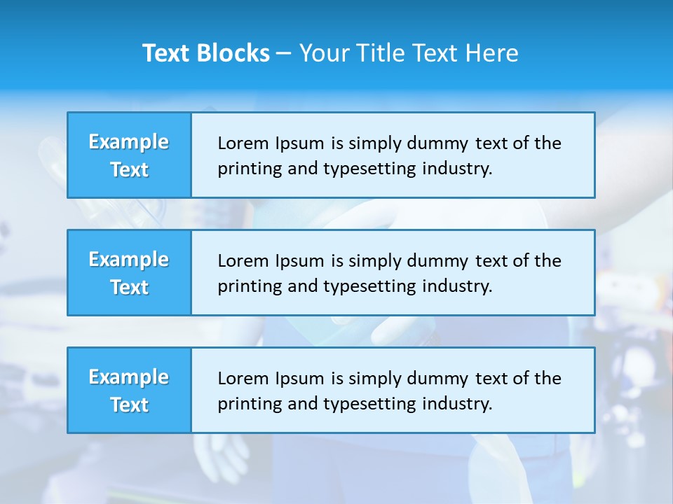 Procedure Science Hospital PowerPoint Template