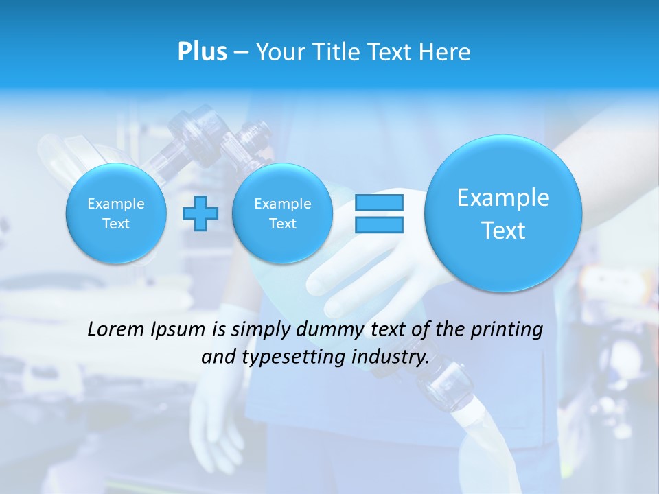 Procedure Science Hospital PowerPoint Template