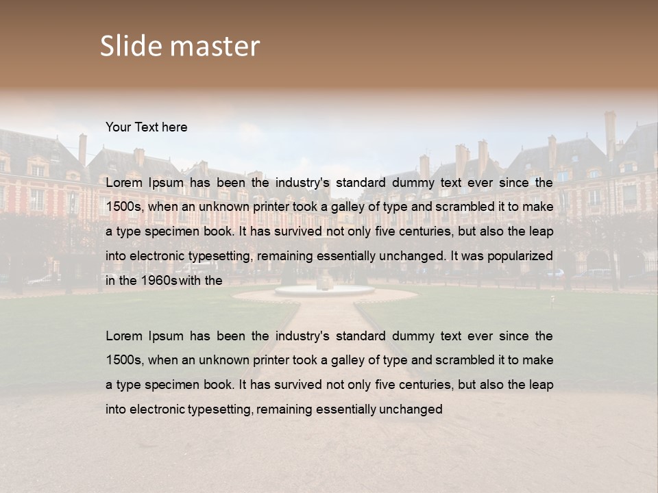 Landmark Dusk Emperor PowerPoint Template